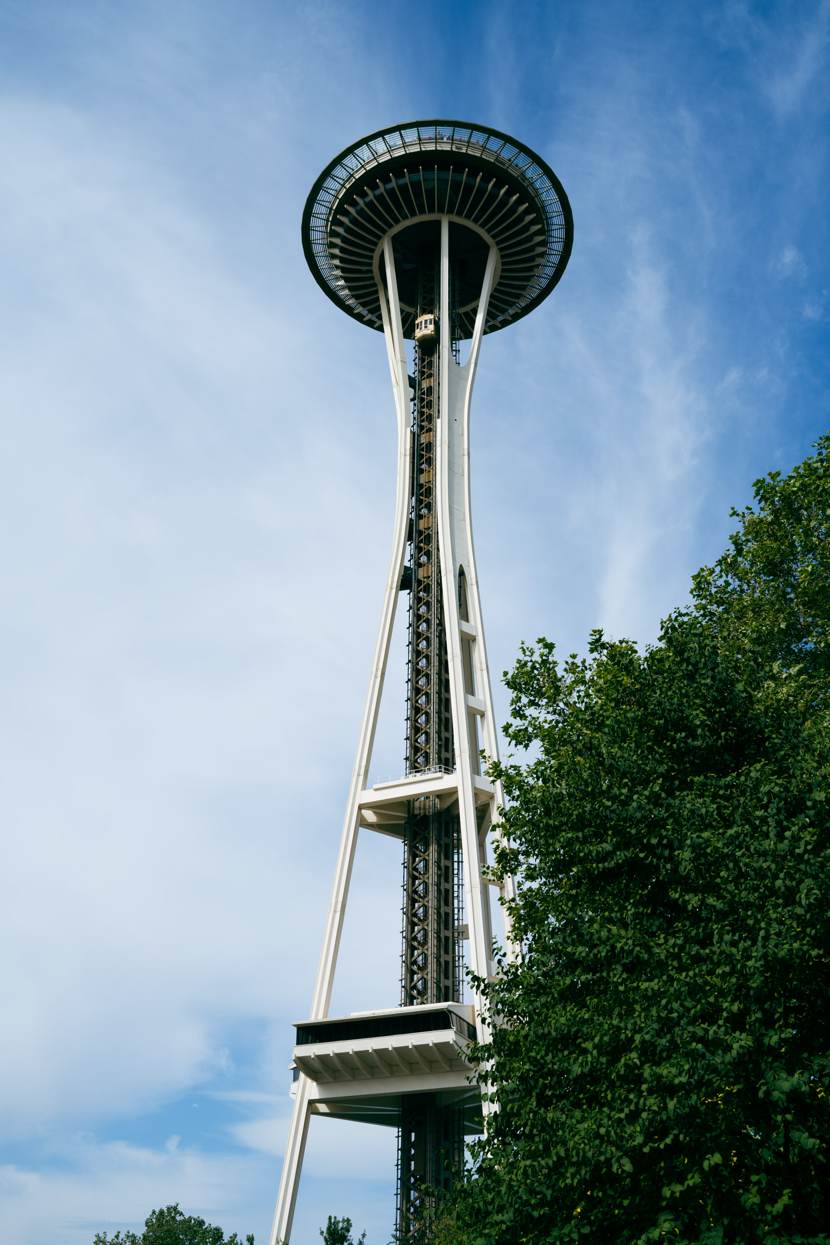 Space Needle in Seattle photo by Chuck Pearson
